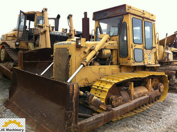 Enclosed Cabin Used Cat Bulldozer D6D With New Track / Cat 3306 Engine
