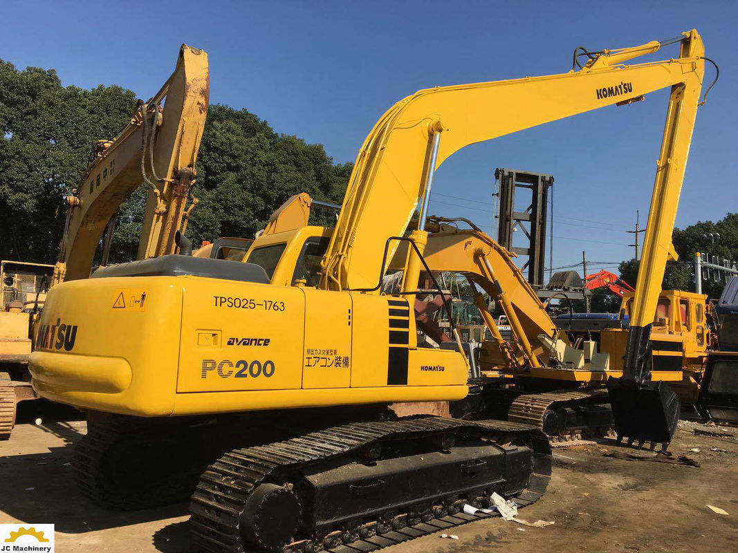 20t Used Komatsu Long Reach Excavator / 18 Meter Long Boom Excavator