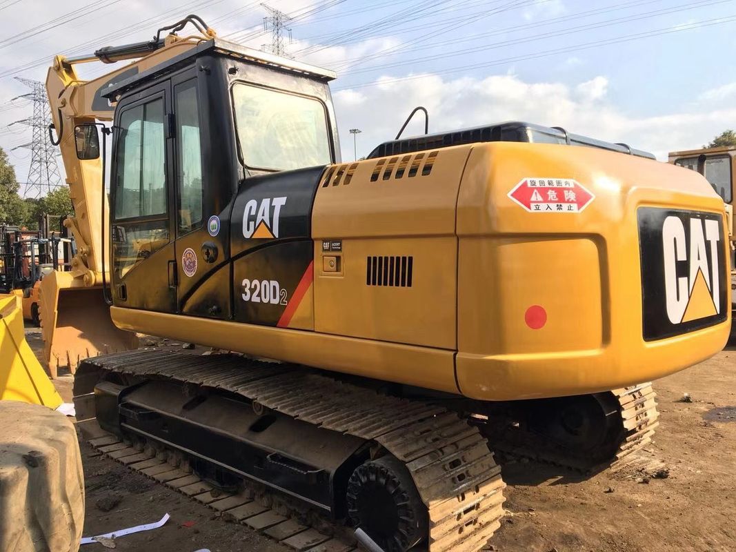 Automatic Used Caterpillar Excavator 320D / Used Hydraulic Excavator