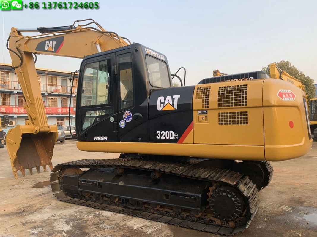 Caterpillar 20t 320d Used Cat Excavators 2013 Year 5.5km/H Rated Speed