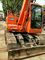 2014 Year 8 Ton Used Doosan Excavator DH80GO 400mm Shoe Size 3247h Working Hours