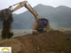0.5m³ used excavator Cat E120B for Bangladesh 12t semi-auto excavator CAT E120B Origin Japan
