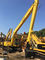 20t Used Komatsu Long Reach Excavator / 18 Meter Long Boom Excavator  PC200-6