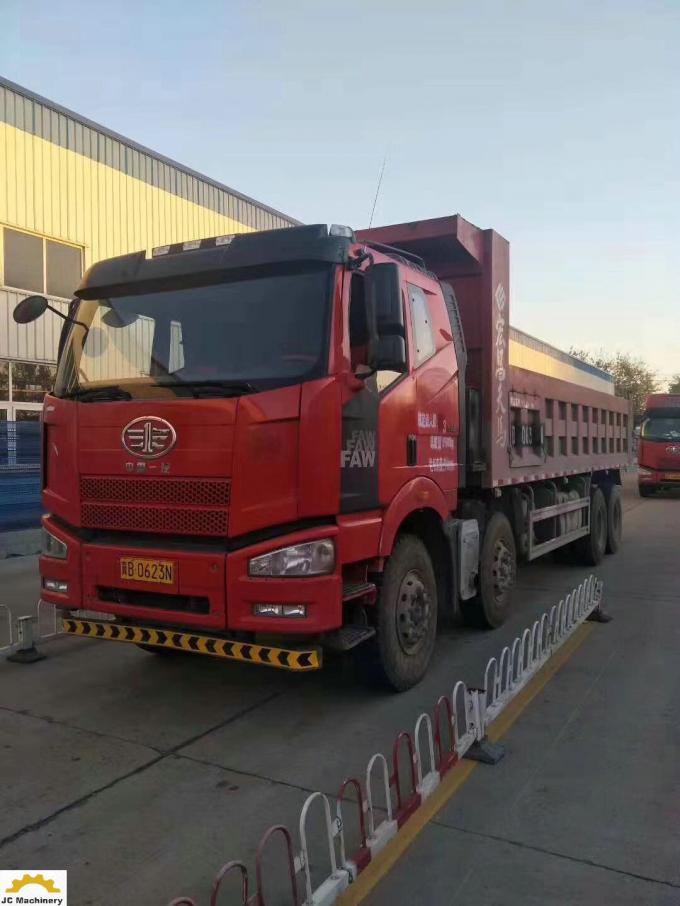 Commercial FAW Tipper Truck 6x4 , 2nd Hand Dump Trucks 30 Ton Manual
