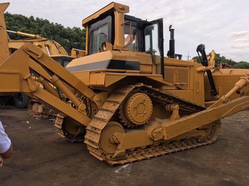 Newly Paint Used Cat Bulldozer D7R With Single Shank Ripper 24584kg Operate Weight