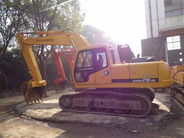 21T Korean Used Excavator Machine R210-5 With 600mm Shoe Size Crawler Type