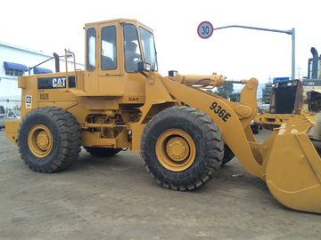 936E Cat Compact Wheel Loader , Second Hand Wheel Loaders With 3 Forward Gears