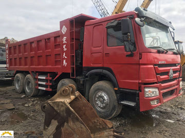 Howo 8x4 Second Hand Dumper Truck , Mining Tipper Trucks Left Hand Drive