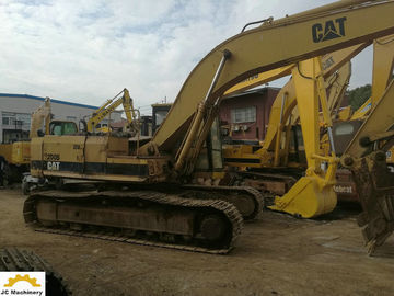 Original Paint 0.7M3 second hand CAT excavator E200B with Original engine and Pump at low price for sale