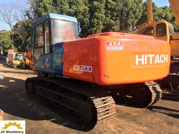 Second Hand Hitachi Excavator / Hydraulic Crawler Excavator EX200-3 Backhoe