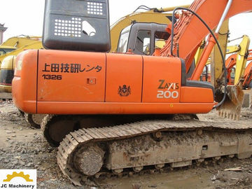 Original Japan Hitachi 20 Ton Excavator , Used Hitachi Zaxis 200 Excavator ZX200-6