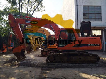 Sligthtly Used Korean Doosan Crawler Excavator 22 Ton DH220LC-7 600mm Shoe Size