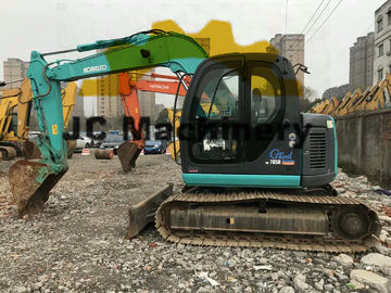 2014 Year Zero Tail Used Kobelco Excavator SK07 With Back - Fill Blade