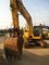 Yellow Komatsu Wheeled Excavator , 22 Ton Komatsu Excavators PC220LC-8