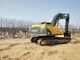 Heavy Used Machinery Excavator , 29 Ton EC290BLC Volvo Excavator Moving By Chain