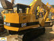 Second Hand E200b E120b E70b Cat Excavator , Old Cat Excavator Yellow Color