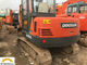 0.25M3 Bukcet Used Compact Excavators , DH55 Doosan 5 Ton Excavator 2012 Year