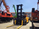 2 Stage High Mast 25 Ton Heavy Duty Forklift , FD250 Used Komatsu Forklift