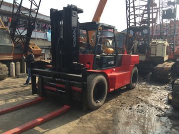 Triple Mast Japanese Used Diesel Forklift 15 Ton Toyota FD150 1.8m Length