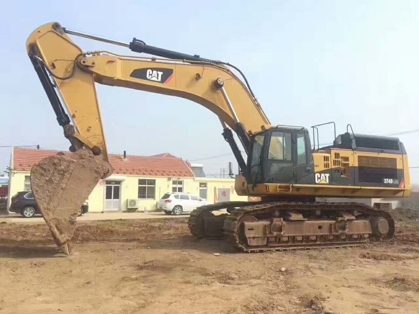 74 Ton Heavy Used CAT 374D Excavator For Mining