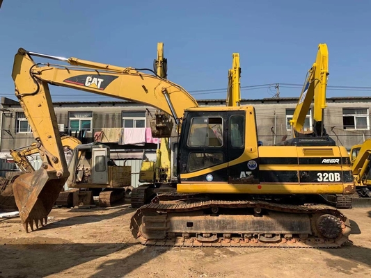 Caterpillar 320B Used CAT Excavators 6660mm Digging Depth