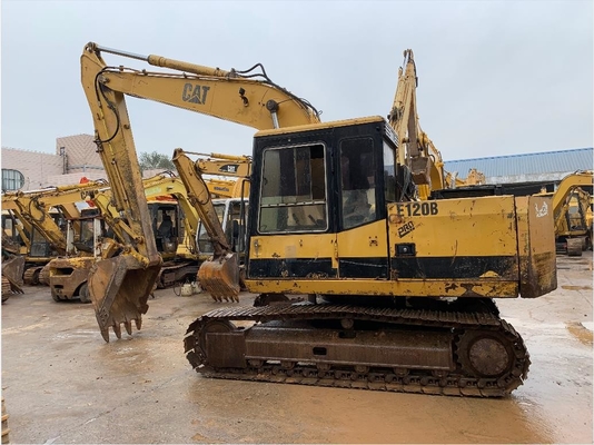CAT E120B 312B Used Crawler Excavator Semi Auto 6660mm