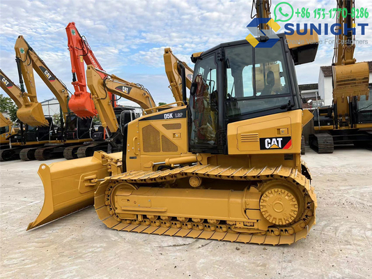 Used Caterpillar D5K Crawler Bulldozer with Cummins Engine Core Components Including Motor Pump Bearing Gearbox