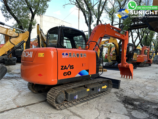Popular Used Hitachi Zx60 Excavator 6 Ton Hitachi 60 Used Excavators