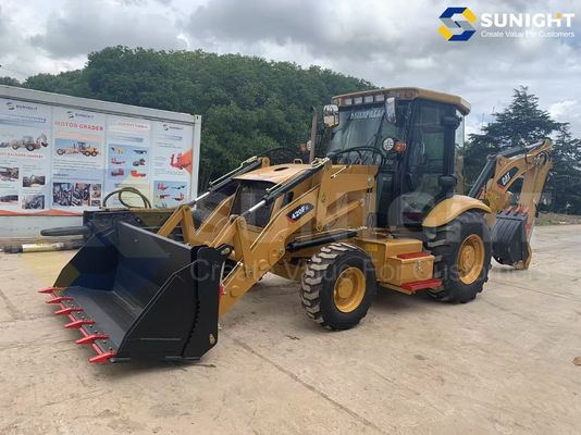 Good Condition Used Caterpillar Backhoe Loader 420F Second Hand CAT Retro Excavator Backhoe Cat 420f2