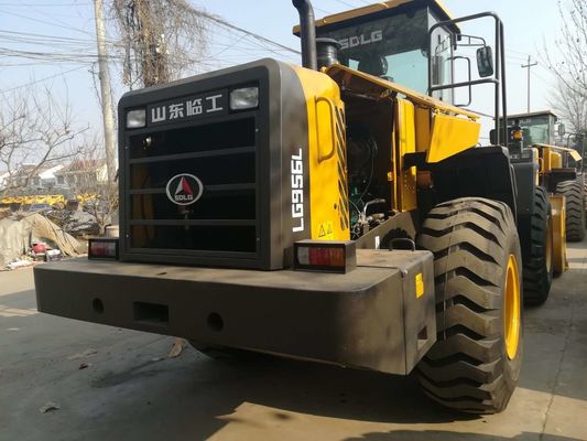 65hp Power Second Hand Old Payloader SDLG LG956 Wheel Loader High ...