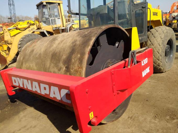 15 Ton Single Drum Smooth Wheel Roller Machine / Diesel Road Roller