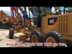 Used 140H Motor Grader Caterpillar Original CAT