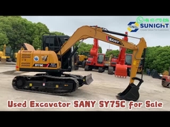 SANY SY75C Used Excavator Original CHINA SANY