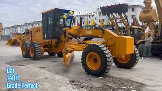 Cat 140H Motor Grader: Power & Precision
