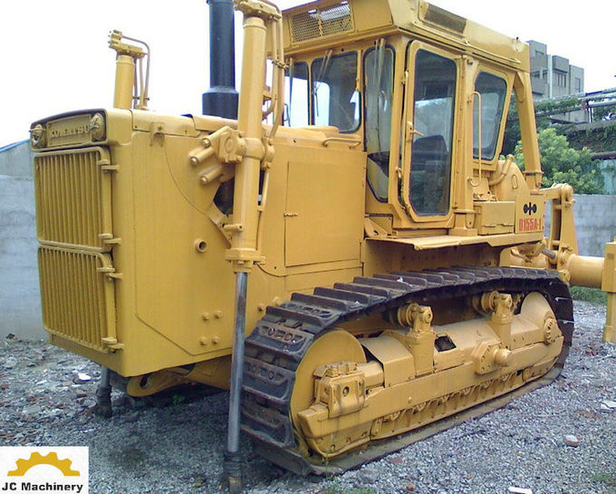 D155A1 Old Komatsu Dozer Bulldozer / Komatsu High Track Dozer With